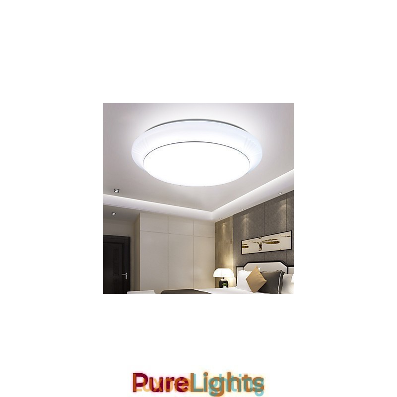 Designer Touch Decorative Contemporary And Contracted 5730 Chip Round Button To Absorb Dome Light Lamp