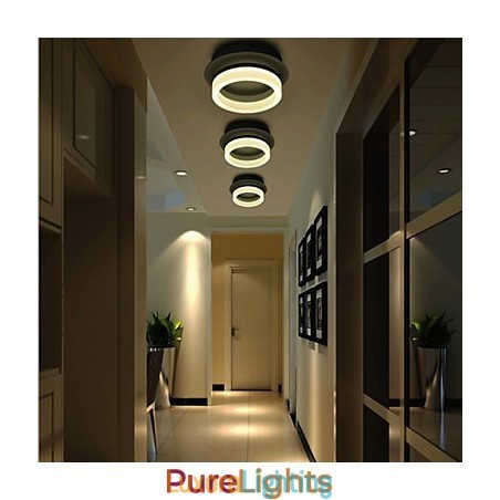 Designer Touch Decorative Flush Mount Modern Contemporary Metal