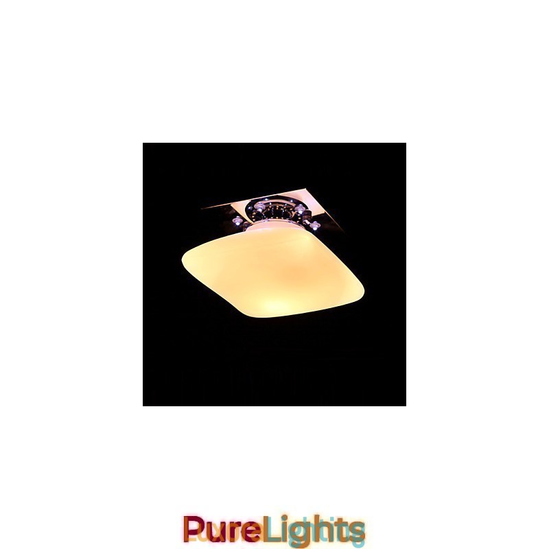 Designer Touch Decorative Flush Mount Modern Contemporary Metal