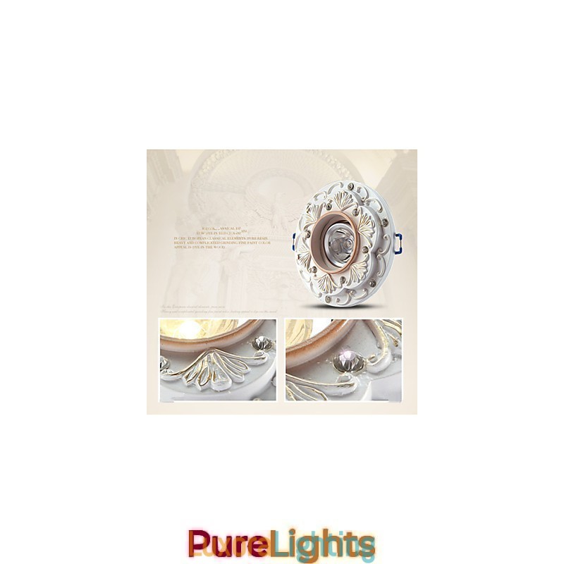Designer Touch Decorative Spot Lights Mini Style Traditional Classic Resin