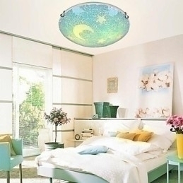 Designer Touch Decorative Traditional Classic Metal Flush Mount