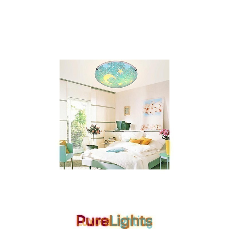 Designer Touch Decorative Traditional Classic Metal Flush Mount