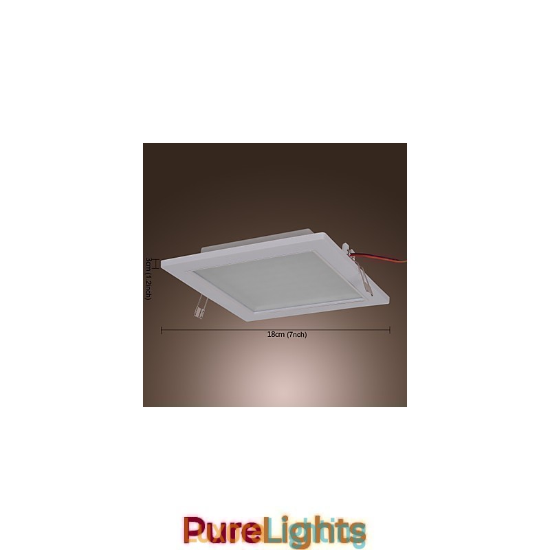 Designer Touch Decorative Modern Flush Mount Lights Square Shape