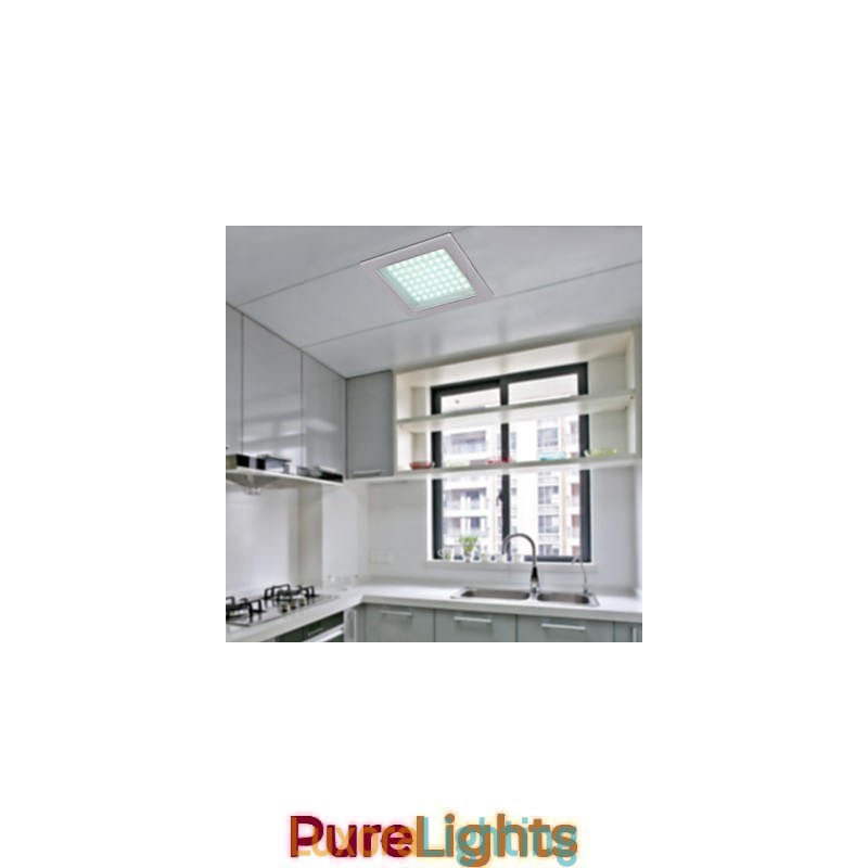 Designer Touch Decorative Modern Flush Mount Lights Square Shape