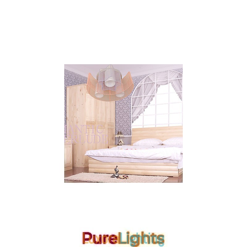 Designer Touch Decorative Drawing Line Romantic Stars The Moon Absorb Dome Light Lamp