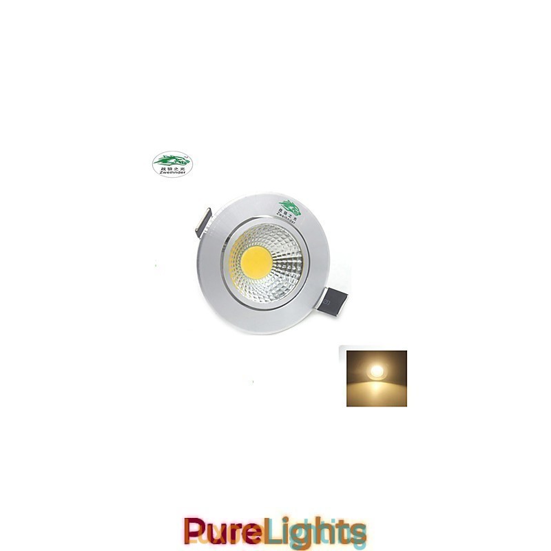 Designer Touch Decorative 4PCS Zweihnder 3W 300Lm COB Ceiling Lamp Downlight Warm White Light