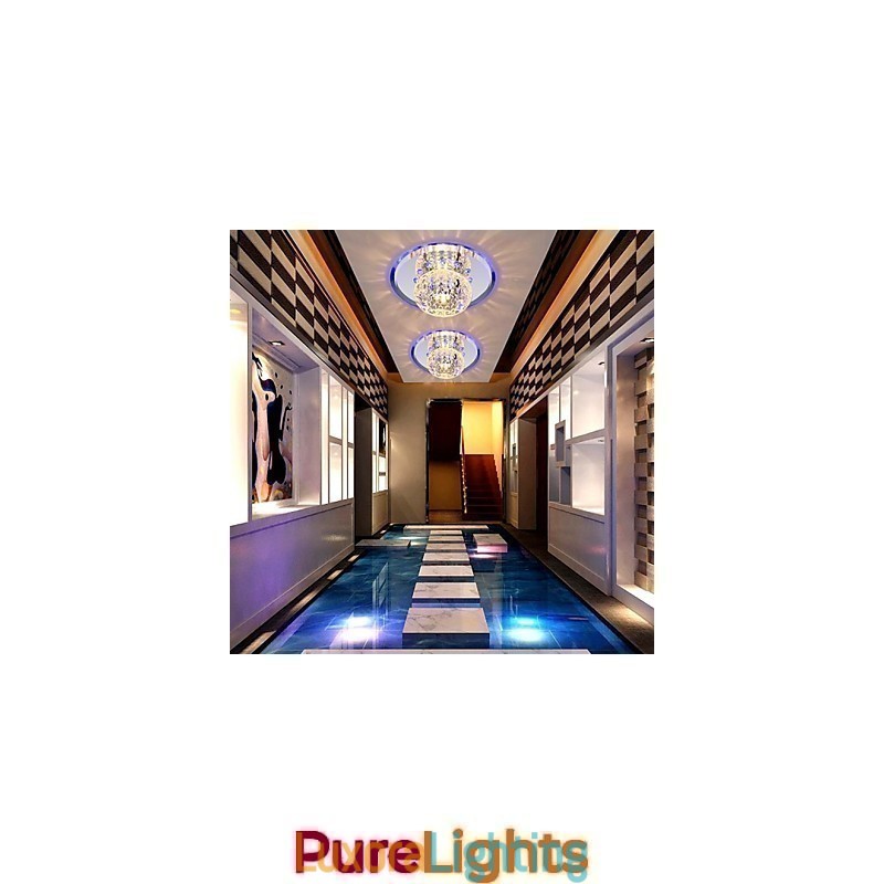 Designer Touch Decorative Crystal Lamp Smd CreativeTube Spotlight Absorb Dome Light