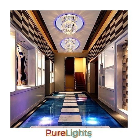 Designer Touch Decorative Crystal Lamp Smd CreativeTube Spotlight Absorb Dome Light