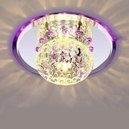 Designer Touch Decorative Crystal Lamp Smd CreativeTube Spotlight Absorb Dome Light