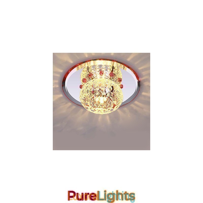 Designer Touch Decorative Crystal Lamp Smd CreativeTube Spotlight Absorb Dome Light