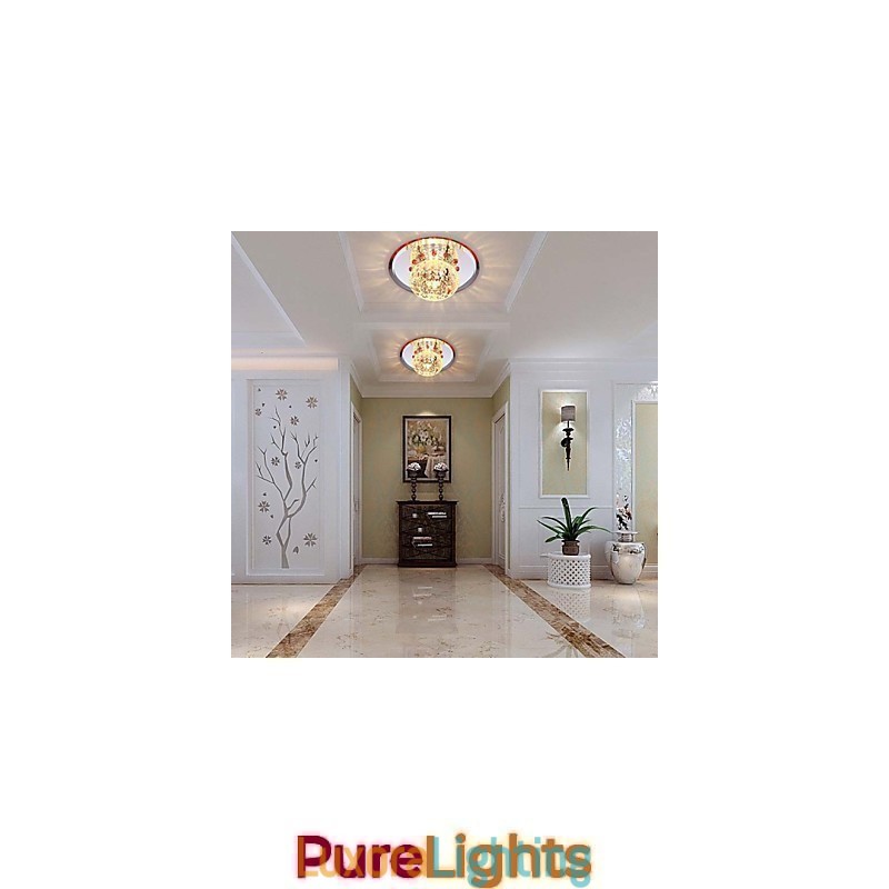 Designer Touch Decorative Crystal Lamp Smd CreativeTube Spotlight Absorb Dome Light