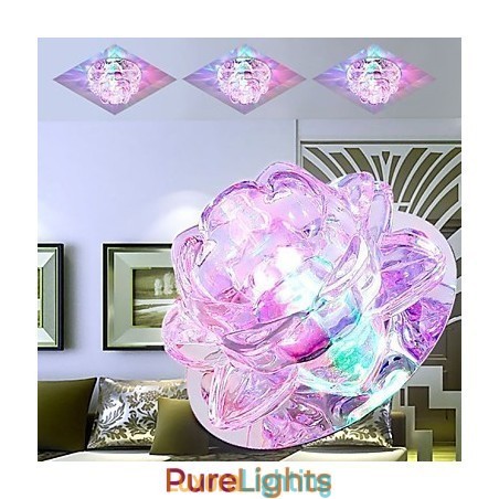Designer Touch Decorative Crystal Lamp Smd CreativeTube Spotlight Absorb Dome Light