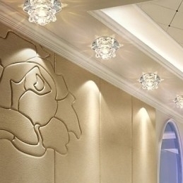 Designer Touch Decorative Crystal Lamp Smd CreativeTube Spotlight Absorb Dome Light