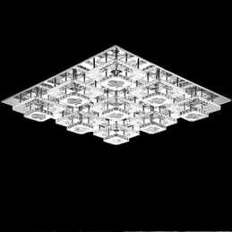 Designer Touch Decorative Flush Mounted Crystal Modern Contemporary Living Bed Kids