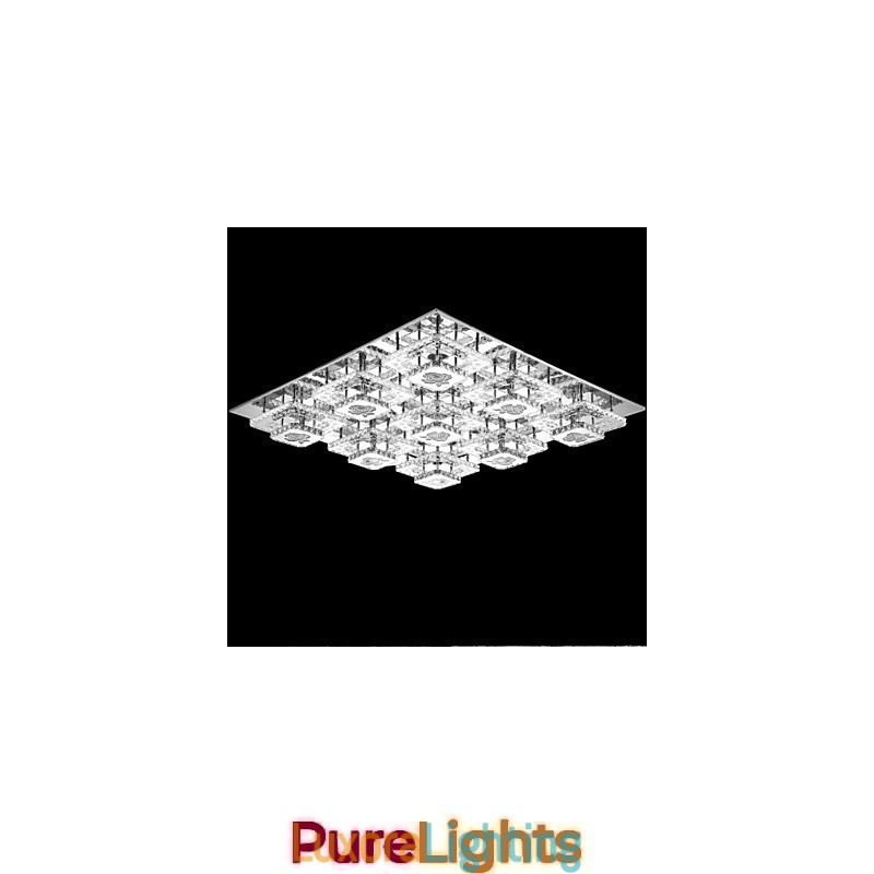 Designer Touch Decorative Flush Mounted Crystal Modern Contemporary Living Bed Kids