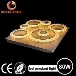 Designer Touch Decorative Cool White Epistar Chips 80W Pendant Light