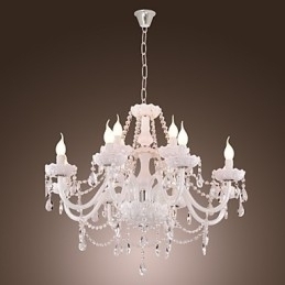 Designer Touch Decorative Modern Contemporary Electroplated Chandelier