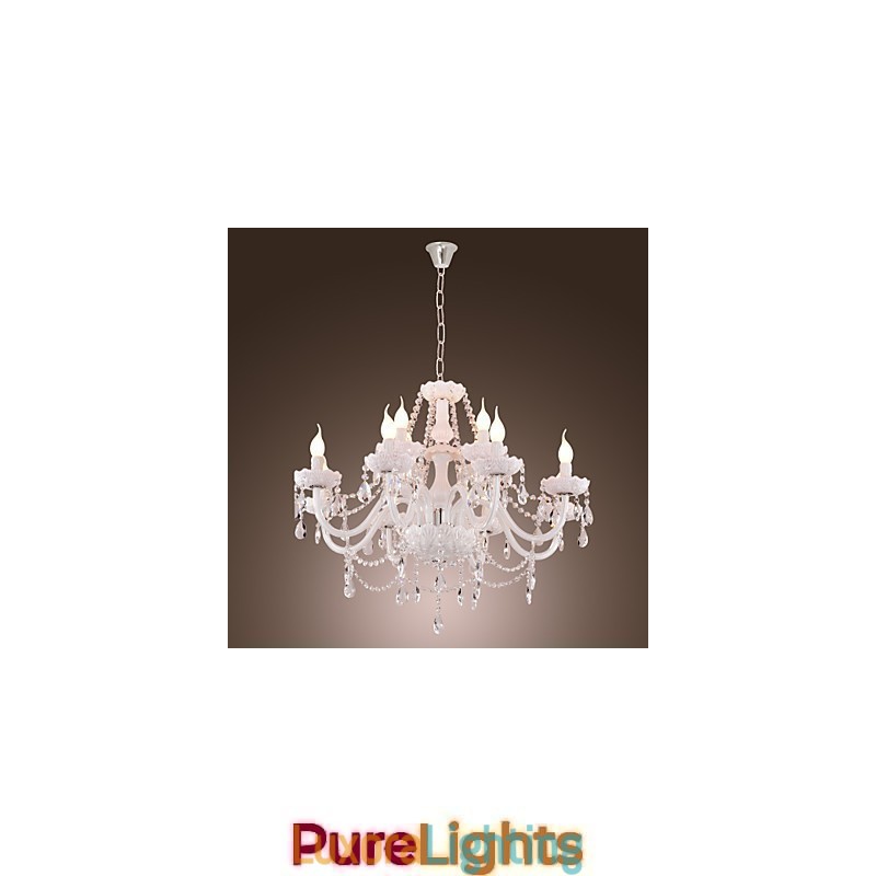 Designer Touch Decorative Modern Contemporary Electroplated Chandelier