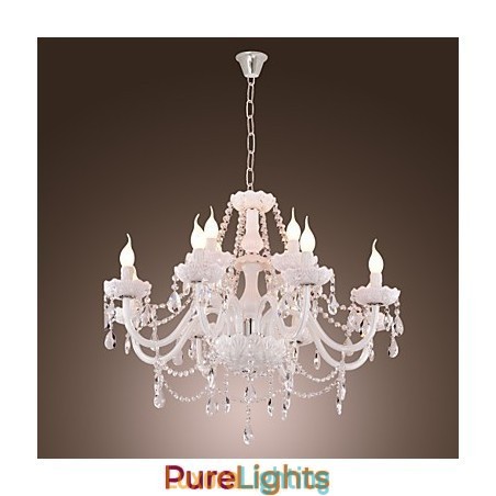 Designer Touch Decorative Modern Contemporary Electroplated Chandelier