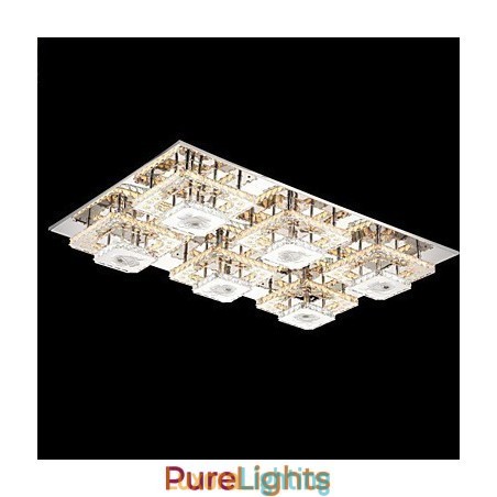 Designer Touch Decorative Flush Mounted Crystal Modern Contemporary Living Bed Kids