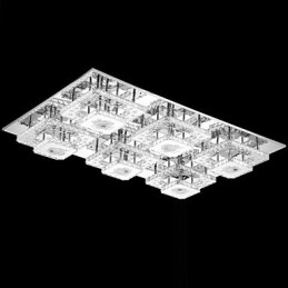 Designer Touch Decorative Flush Mounted Crystal Modern Contemporary Living Bed Kids