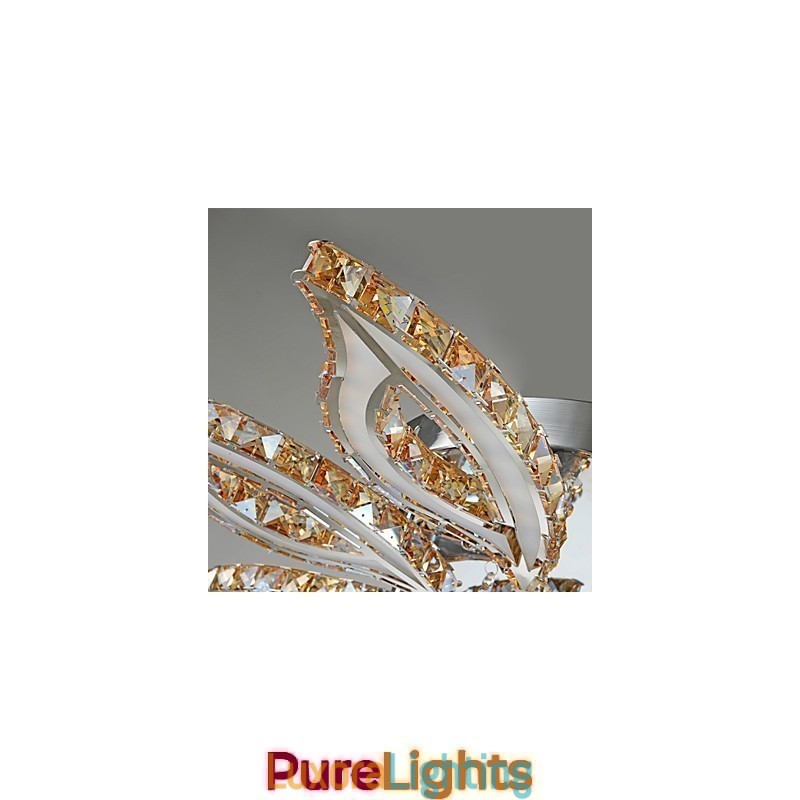 Designer Touch Decorative Modern Contemporary Metal Flush Mount