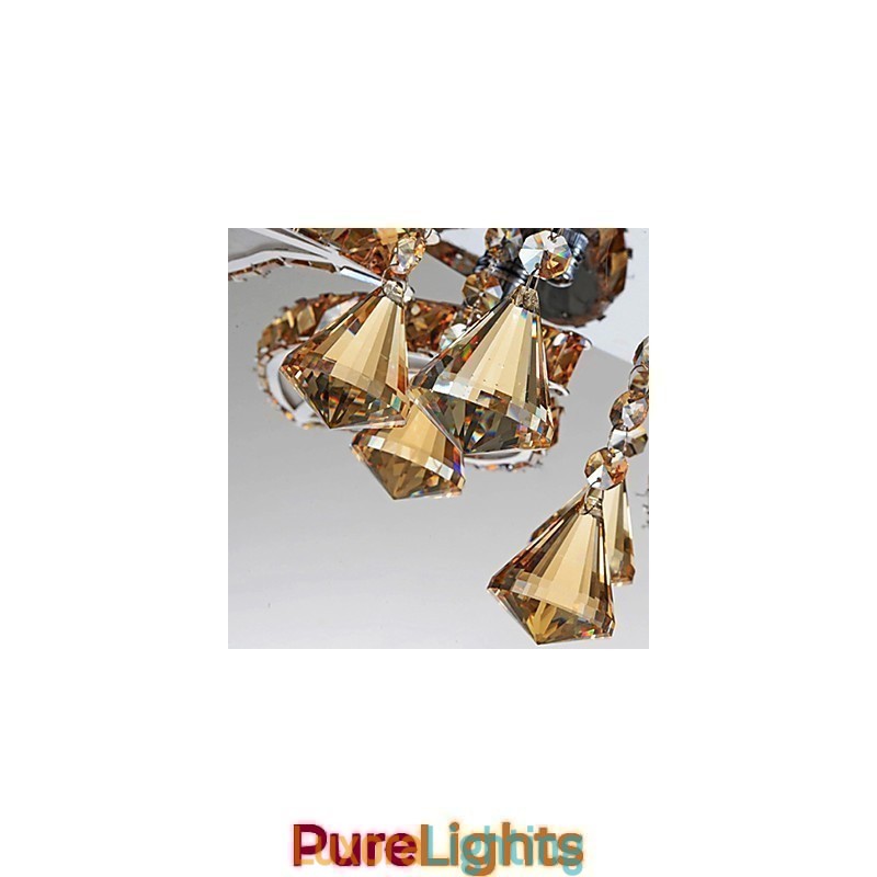 Designer Touch Decorative Modern Contemporary Metal Flush Mount