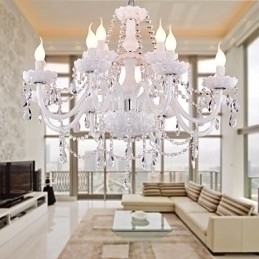 Designer Touch Decorative Modern Contemporary Electroplated Chandelier