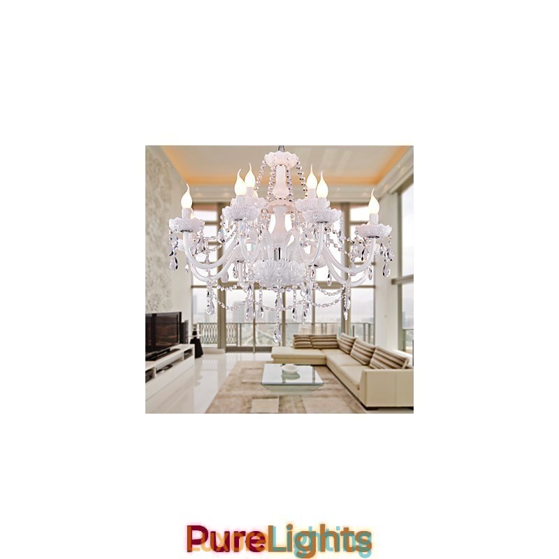 Designer Touch Decorative Modern Contemporary Electroplated Chandelier
