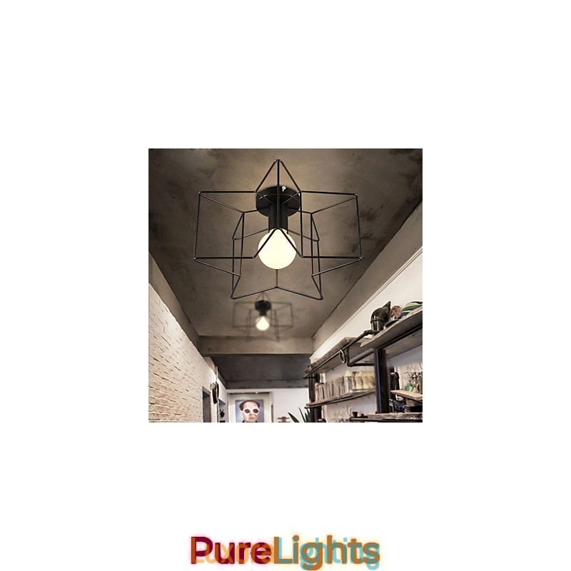 Designer Touch Decorative Pentagram Modern Creative Porch Lights To Absorb Dome Light Light