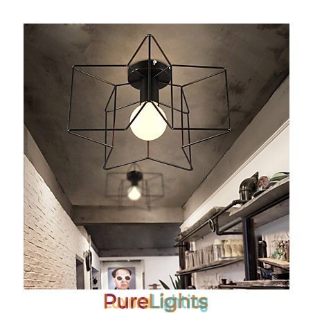 Designer Touch Decorative Pentagram Modern Creative Porch Lights To Absorb Dome Light Light