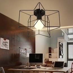 Designer Touch Decorative Pentagram Modern Creative Porch Lights To Absorb Dome Light Light