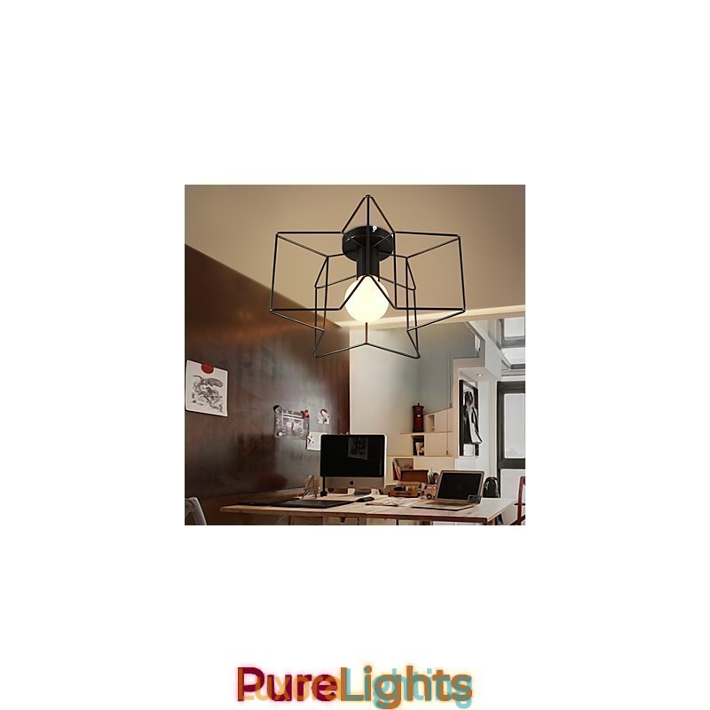 Designer Touch Decorative Pentagram Modern Creative Porch Lights To Absorb Dome Light Light