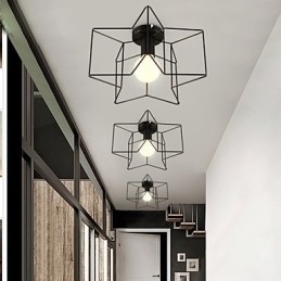 Designer Touch Decorative Pentagram Modern Creative Porch Lights To Absorb Dome Light Light