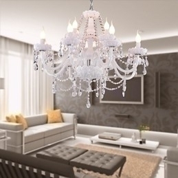 Designer Touch Decorative Modern Contemporary Electroplated Chandelier