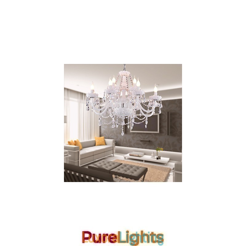 Designer Touch Decorative Modern Contemporary Electroplated Chandelier