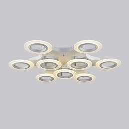 Designer Touch Decorative Warm white Hot Selling Circle Pendant Lighting For Shopping Mall