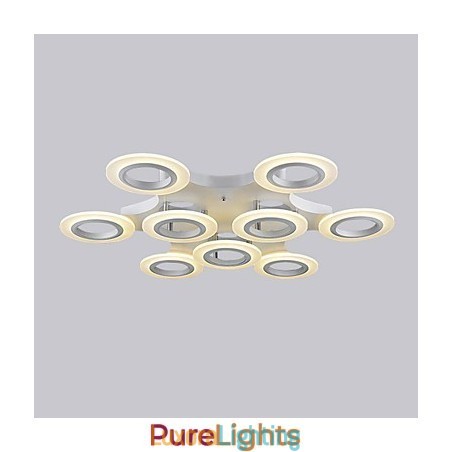Designer Touch Decorative Warm white Hot Selling Circle Pendant Lighting For Shopping Mall