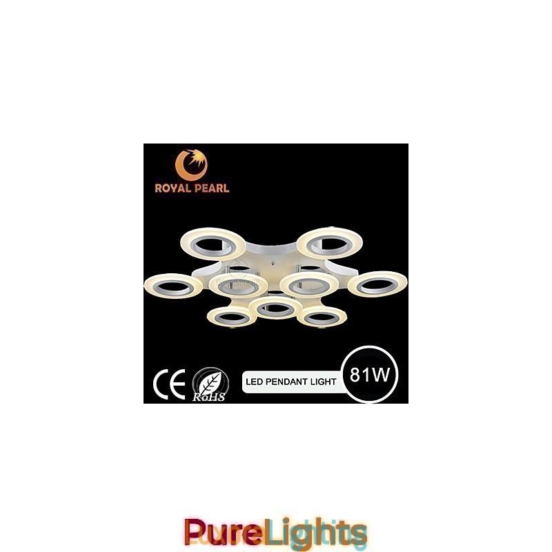 Designer Touch Decorative Warm white Hot Selling Circle Pendant Lighting For Shopping Mall