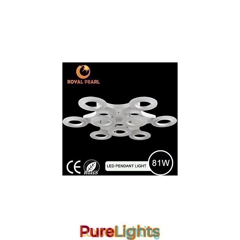 Designer Touch Decorative Warm white Hot Selling Circle Pendant Lighting For Shopping Mall