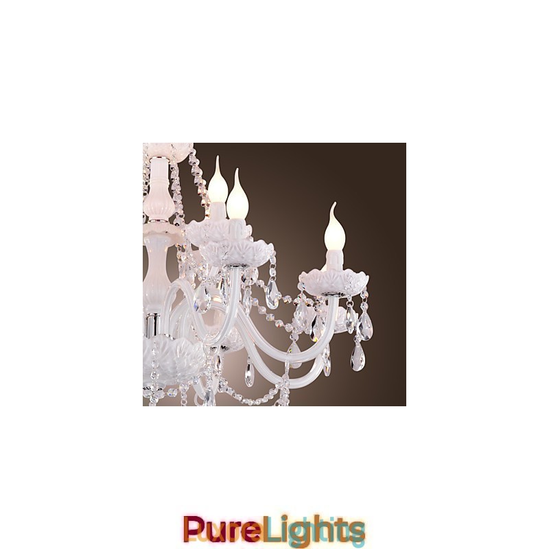 Designer Touch Decorative Modern Contemporary Electroplated Chandelier