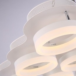 Designer Touch Decorative Flush Mount Modern Contemporary Metal