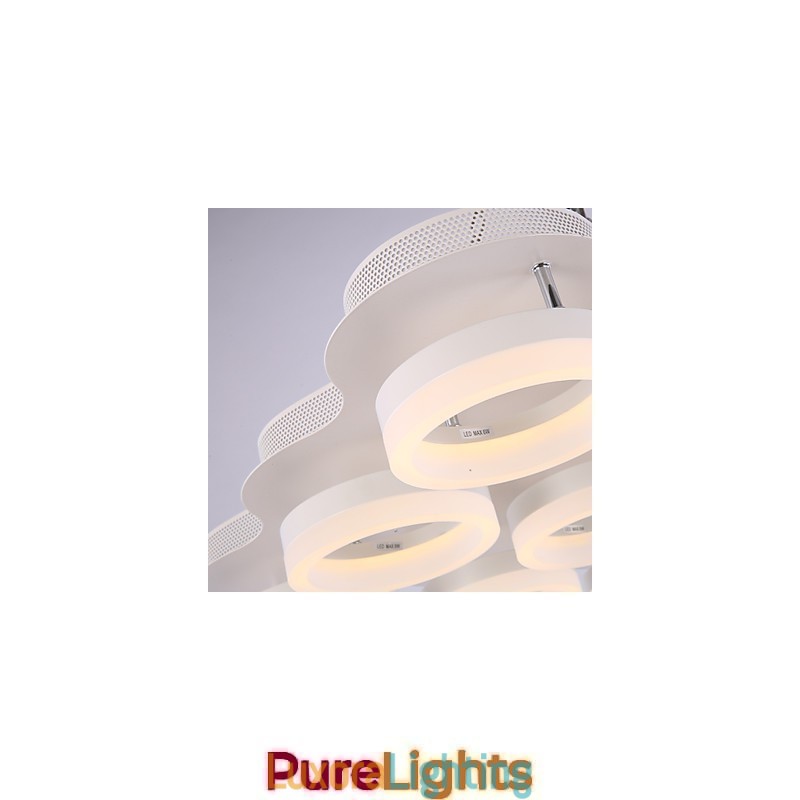 Designer Touch Decorative Flush Mount Modern Contemporary Metal