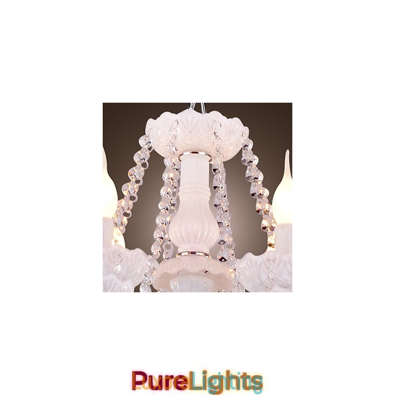 Designer Touch Decorative Modern Contemporary Electroplated Chandelier