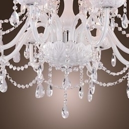 Designer Touch Decorative Modern Contemporary Electroplated Chandelier
