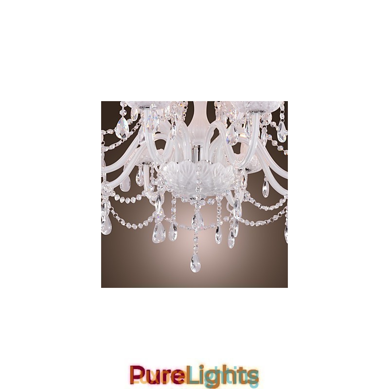 Designer Touch Decorative Modern Contemporary Electroplated Chandelier