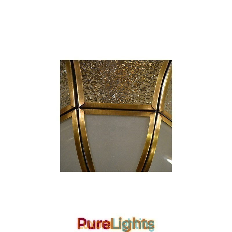 Designer Touch Decorative Traditional Classic Mini Style Brass Metal Flush Mount Spot Lights