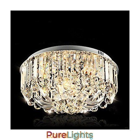 Designer Touch Decorative Flush Mount Lights subsection control light source Crystal Metal Fashion Modern Classic