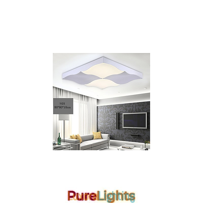 Designer Touch Decorative Flush Mount Modern Contemporary Metal