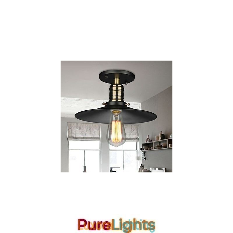 Designer Touch Decorative Country Designers Metal Flush Mount